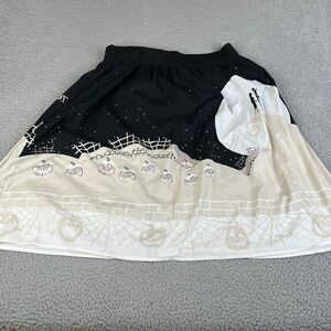 DISNEY The Nightmare Before Christmas Moon Skirt Womens XL Tim Burton Halloween